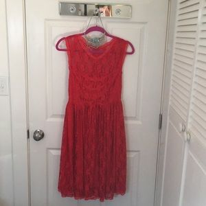 Red Lace Dress! NWOT